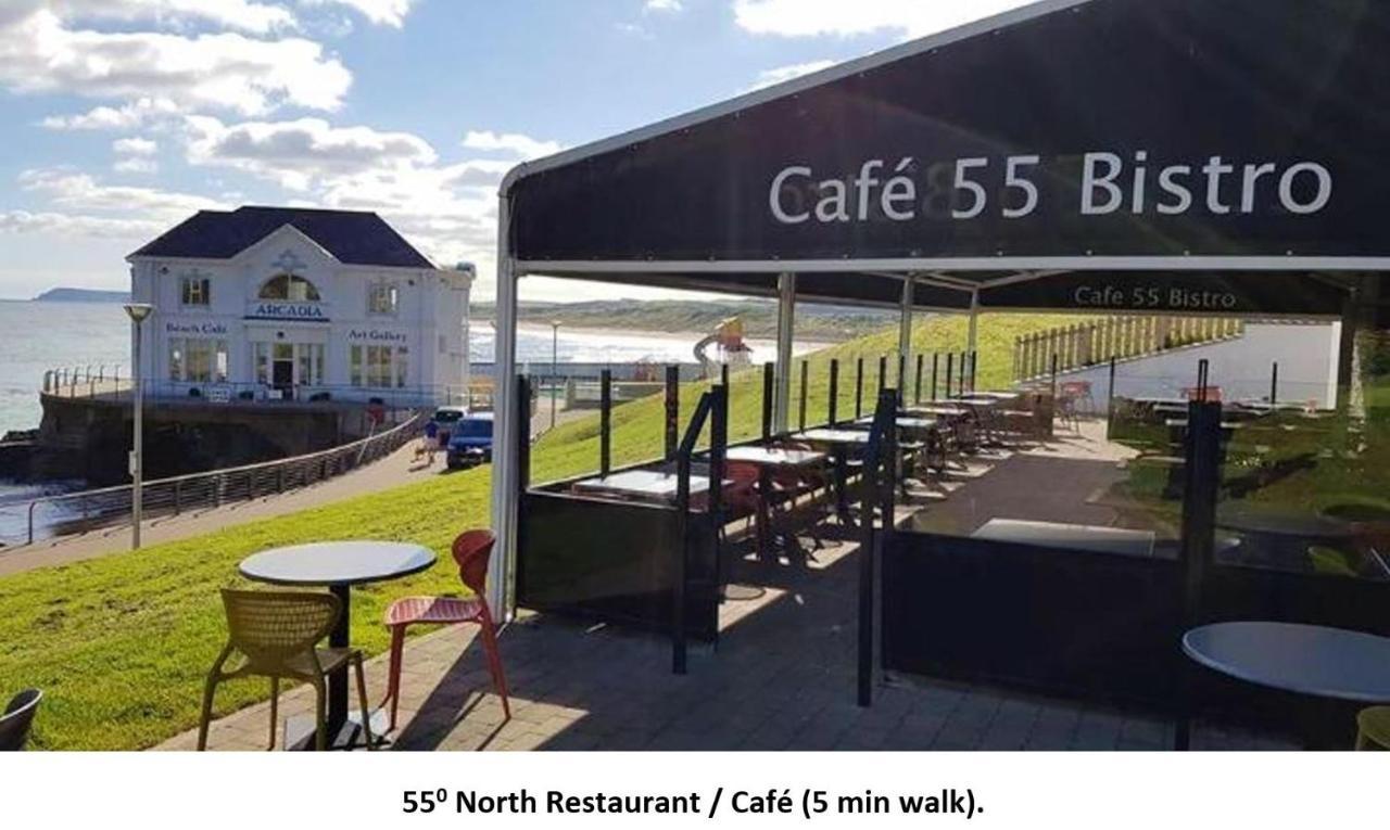 Apt3, No 2 Antrim Gardens, Portrush With Seaview Eksteriør bilde