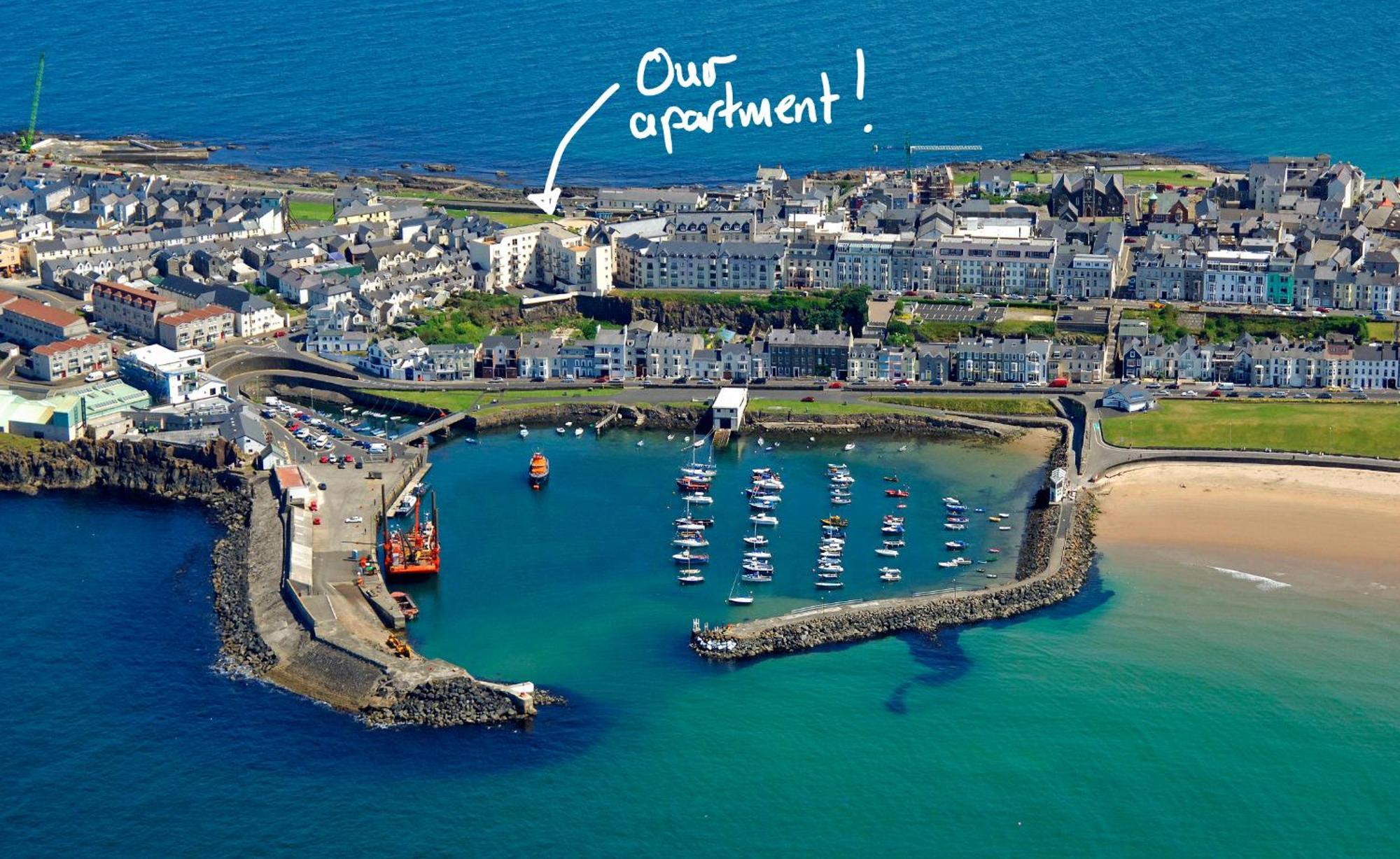 Apt3, No 2 Antrim Gardens, Portrush With Seaview Eksteriør bilde